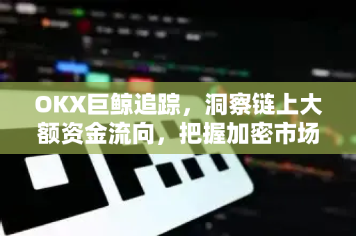 OKX巨鲸追踪,洞察链上大额资金流向,把握加密市场先机 OKX巨鲸追踪,洞察链上大额资金流向,把握加密市场先机