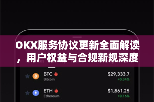 OKX服务协议更新全面解读,用户权益与合规新规深度分析 OKX服务协议更新全面解读,用户权益与合规新规深度分析