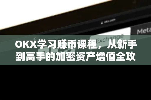 OKX学习赚币课程,从新手到高手的加密资产增值全攻略 OKX学习赚币课程,从新手到高手的加密资产增值全攻略