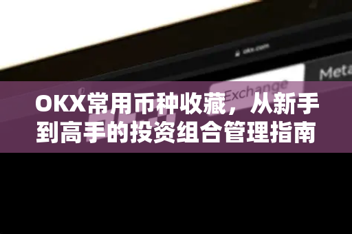 OKX常用币种收藏,从新手到高手的投资组合管理指南 OKX常用币种收藏,从新手到高手的投资组合管理指南
