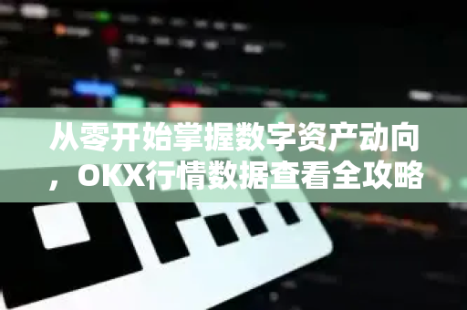 从零开始掌握数字资产动向，OKX行情数据查看全攻略