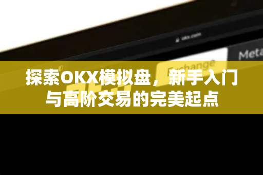 探索OKX模拟盘，新手入门与高阶交易的完美起点