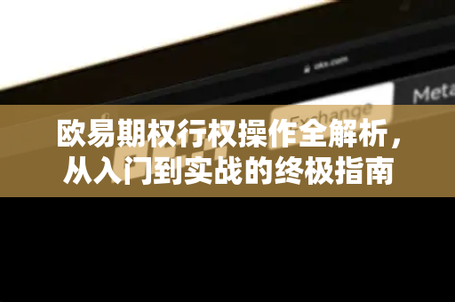 欧易期权行权操作全解析,从入门到实战的终极指南 欧易期权行权操作全解析,从入门到实战的终极指南